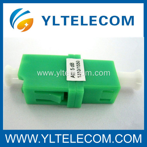 LC / APC fiber optic attenuator , telecommunication Fiber Adapter Attenuator Type